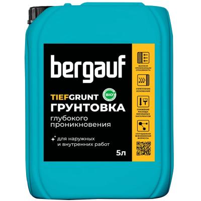 Грунтовка глубокого проникновения Bergauf TIEFGRUNT 5л
