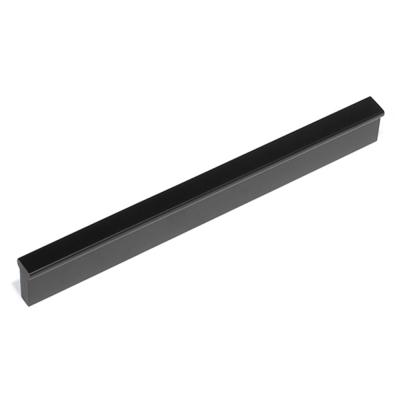PT012-160BL Ручка д/мебели профильная LOFT, м/ц: 160мм., черный