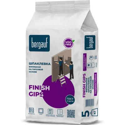 Bergauf Finish Gips Финишная шпаклевка на гипсовой основе 5кг