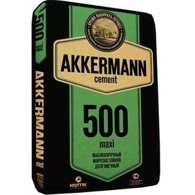 Цемент М-500 Портландцемент (50 кг) Akkermann