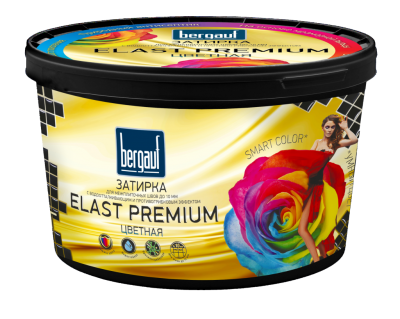 Bergauf Elast Premium затирка д/межплиточных швов до 10мм белая 2кг