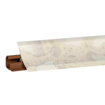 W_LB -231-6024 Плинтус д/столешниц Белые Камушки 3,0м KORNER