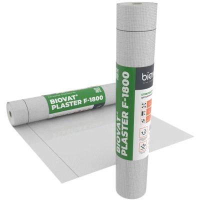 Сетка стеклотканевая фасадная 4,5*4,5мм 160г/м2 1*50м BIOVAT PLASTER F-1800