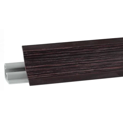 LB -23-645   Плинтус д/столешниц Венге 3,0м KORNER (компл.645 (6000) СКИДКА!!! Дефект 6 хлыстов 2,8м, 10см с трещиной!!!