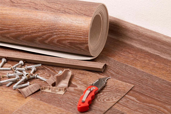 Как уложить линолеум?