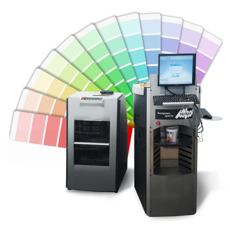 Компьютерная колеровка краски