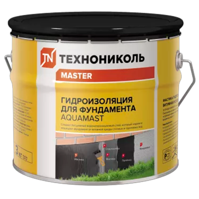 Мастика битумная AquaMast ведро 3кг