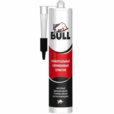 Bull Универсальный силикон 280мл, прозрачный