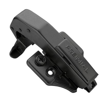 250258 CON BRIO 3D петля 90гр. с доводчиком для алюминиевого профиля ЧЕРНАЯ