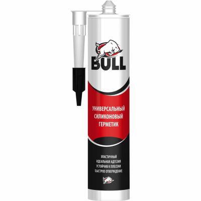 Bull Санитарный силикон 280мл, белый