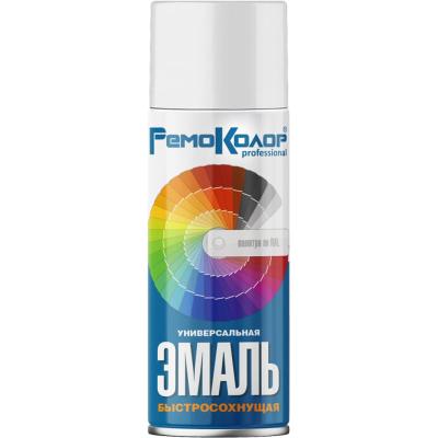 Эмаль универсальная акриловая белая матовая, 520мл 69-9-101