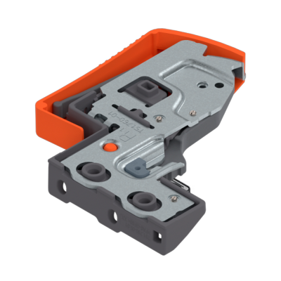 Фиксатор MOVENTO 06247277 направляющей ПРАВЫЙ оранжевый (BLUM, T51.7601)