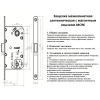 Магнитная защелка MC96BL (черный) винтаж