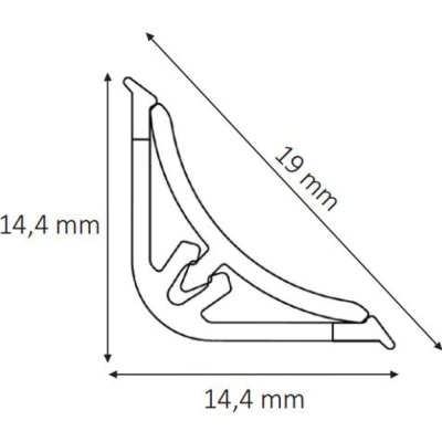 Комплект аксессуаров к LB15 20-15-4-619 Черный