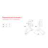 H946C02 Петля без пружины NEO Clip-on D35 135 град. без МП (3012, 5012, 610)