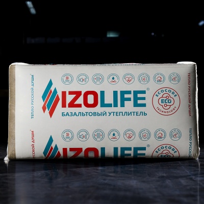 Утеплитель IZOLIFE СТ50 ОПТИМА 1200*600*50мм (12 плит) 0,432м3 8,64м2