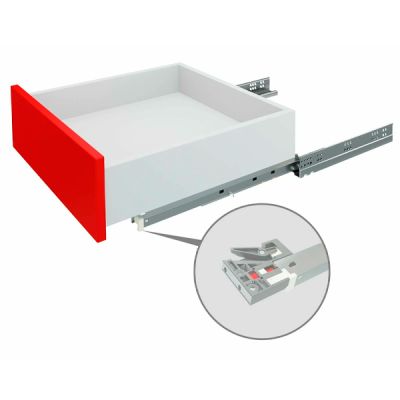 DB8885Zn/350 Направляющие шариковые скрытого монтажа В-slide PUSH BOYARD