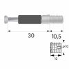 Дюбель SENZA вкручиваемый (тип H) M6*42 с футоркой (3000шт/уп)