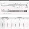 033317 Направляющая шариковая Premial ANDANTE с доводчиком H=45 L-600