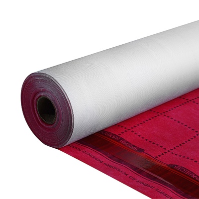 Красная подкровельная диффузионная мембрана NANOFLEX PROF AS 100 1,6м 30м2/рул