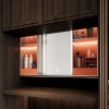 Полка косметическая с электроприводом серии Violet, Ширина 956 мм.(3) NUOMI