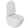 Унитаз подвесной безободковый WAVE MERIDIAN Tornado 3.0 сиденье дюропласт, микролифт, быстр. (L)